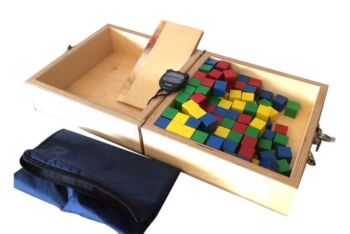 Test de dextérité manuelle - Box and Block Test (BBT) - Boîtes et cubes ...