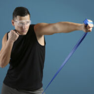 Bandes élastiques de musculation 5.5 et 45.5 m - Avec Latex - THERABAND® | Exercices physiques & Fitness