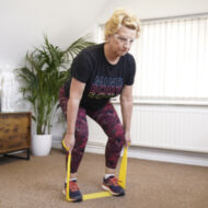 Bandes élastiques de musculation 2,5m avec pochette de transport THERABAND® | Exercices physiques & Fitness