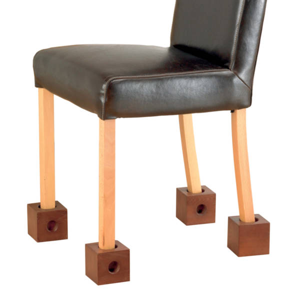 Réhausseurs de chaises en bois Homecraft | Autonomie & vie quotidienne