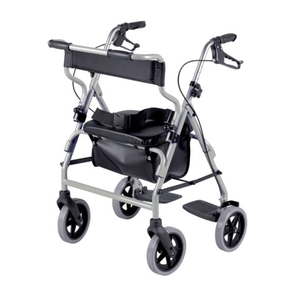 Déambulateur 4 roues fauteuil de transfert 2 en 1 - Days | Aides à la mobilité