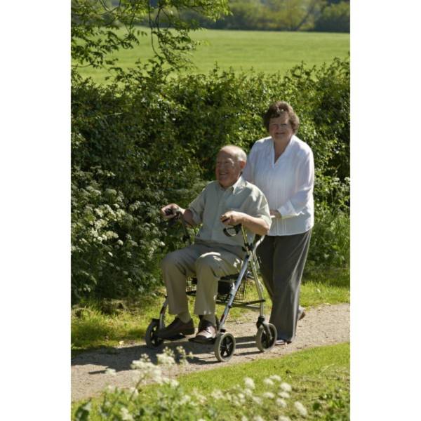 Déambulateur 4 roues fauteuil de transfert 2 en 1 - Days | Aides à la mobilité